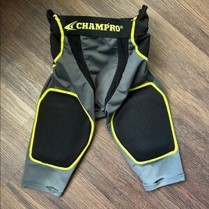 Champro Sport gray/green sports girdle, youth size small